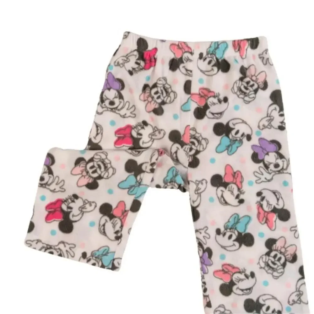 Disney Minnie Mouse Pajama Set Toddler 2T Multi Long Sleeve Sleepwear SGN1657